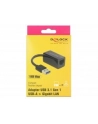 Delock Adapter USB 3.1 Gen 1 z wtykiem męskim USB Typu-A > Gigabit LAN - nr 5