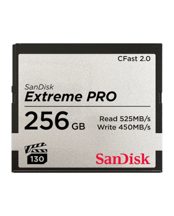 Sandisk KARTA EXTREME PRO CFAST 2.0 256 GB 525MB/s VPG130