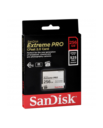 Sandisk KARTA EXTREME PRO CFAST 2.0 256 GB 525MB/s VPG130