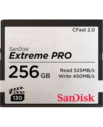 Sandisk KARTA EXTREME PRO CFAST 2.0 256 GB 525MB/s VPG130