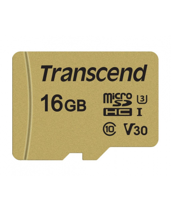 Transcend karta pami臋ci Micro SDHC 16GB Class 10 ( 95MB/s ) + adapter