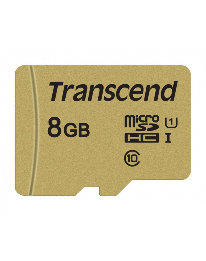 Transcend karta pamięci Micro SDHC 8GB Class 10 ( 95MB/s ) + adapter główny