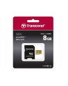Transcend karta pamięci Micro SDHC 8GB Class 10 ( 95MB/s ) + adapter - nr 24