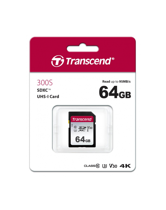 Transcend karta pamięci SDXC 64GB Class 10 ( 95MB/s ) główny