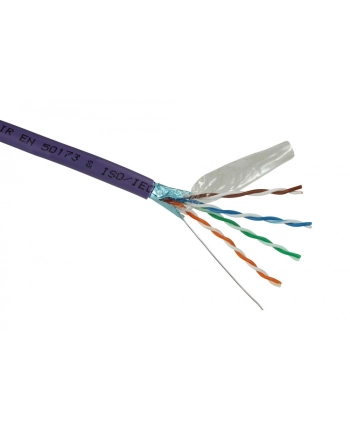 Solarix Instalační kabel CAT5E FTP LSOH 500m/box