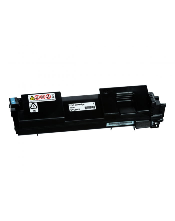 RICOH Print Cartridge Cyan SP C360X główny