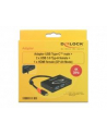 Delock adapter USB Typ-C > 2 x USB 3.0 (F) + HDMI (F) 4K  (DP Alt Mode) - nr 12