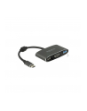 Delock adapter USB Typ-C - USB 3.1 + USB Typ-C+ HDMI (F) 4K (DP Alt Mode) - nr 8