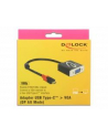 Delock adapter USB Typ-C > VGA female (DP Alt Mode) - nr 10