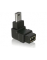 Delock adapter USB mini M-> USB mini F, kątowy 90° dół - nr 12