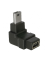 Delock adapter USB mini M-> USB mini F, kątowy 90° dół - nr 13