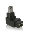 Delock adapter USB mini M-> USB mini F, kątowy 90° dół - nr 15