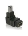 Delock adapter USB mini M-> USB mini F, kątowy 90° dół - nr 26