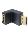 Delock adapter Displayport (M) - Dplayport (F) kątowy 90- dół - nr 4