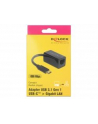 Delock Adapter USB 3.1 Gen1 (M)  USB Typu-C - Gigabit LAN - nr 16