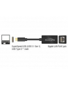 Delock Adapter USB 3.1 Gen1 (M)  USB Typu-C - Gigabit LAN - nr 17
