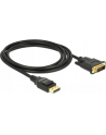 Delock kabel Displayport 1.2 (M) - DVI 24+1 (M)  2m; czarny - nr 10