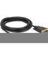 Delock kabel Displayport 1.2 (M) - DVI 24+1 (M) 3m; czarny - nr 19