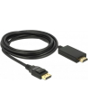Delock kabel Displayport 1.2 (M) - HDMI-A (M) pasywny 3m; czarny - nr 11