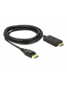 Delock kabel Displayport 1.2 (M) - HDMI-A (M) pasywny 3m; czarny - nr 16