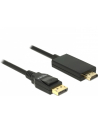 Delock kabel Displayport 1.2 (M) - HDMI-A (M) pasywny 3m; czarny - nr 18