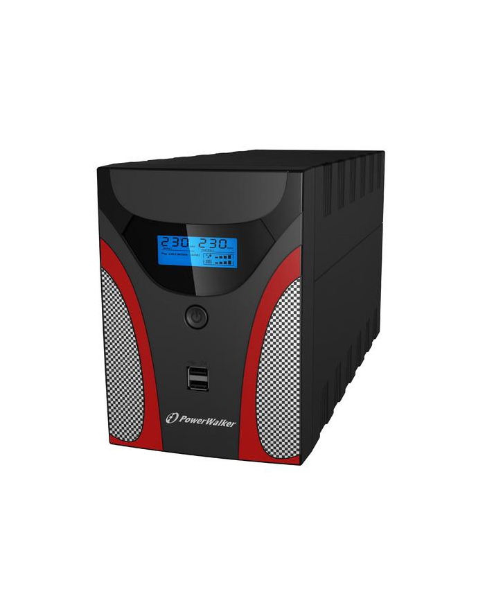 POWER WALKER LINE-INTERACTIVE 1600VA ,RJ11 IN/OUT, USB, LCD, 2x ładowarka główny