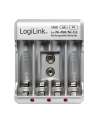 logilink Ładowarka do akumulatorów Ni-Mh, Ni-Cd, AA, AAA, 9V - nr 44