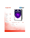 western digital Dysk twardy Purple 12TB 3,5 cala 256MB WD121PURZ - nr 6