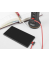natec Kabel micro USB 2.0 BM-AM Extreme Media 1m kątowy lewo/prawo czerwony - nr 3