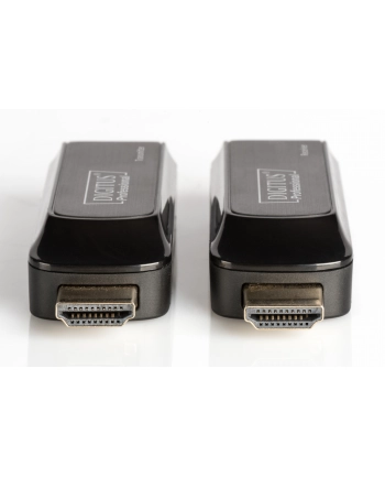 digitus Mini Przedłużacz/Extender HDMI do 50m po skrętce Cat.6/7, 1080p 60Hz FHD, HDCP 1.2, z audio (zestaw)