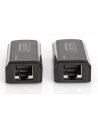 digitus Mini Przedłużacz/Extender HDMI do 50m po skrętce Cat.6/7, 1080p 60Hz FHD, HDCP 1.2, z audio (zestaw) - nr 23