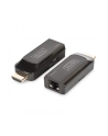 digitus Mini Przedłużacz/Extender HDMI do 50m po skrętce Cat.6/7, 1080p 60Hz FHD, HDCP 1.2, z audio (zestaw) - nr 40