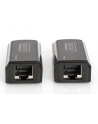 digitus Mini Przedłużacz/Extender HDMI do 50m po skrętce Cat.6/7, 1080p 60Hz FHD, HDCP 1.2, z audio (zestaw) - nr 42