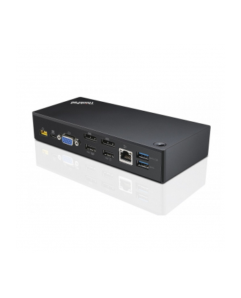 Lenovo ThinkPad USB-C Dock  - EU - produkt nowy, zapakowany fabrycznie. Standardowa gwarancja producenta. Produkt przejmuje gwarancję serwera, w którym będzie zamontowany.