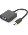 digitus Adapter graficzny VGA 1080p FHD na USB 3.0, aluminiowy, czarny - nr 10