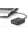 digitus Adapter graficzny VGA 1080p FHD na USB 3.0, aluminiowy, czarny - nr 12