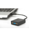 digitus Adapter graficzny VGA 1080p FHD na USB 3.0, aluminiowy, czarny - nr 17