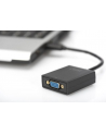 digitus Adapter graficzny VGA 1080p FHD na USB 3.0, aluminiowy, czarny - nr 18