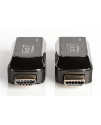digitus Mini Przedłużacz/Extender HDMI do 50m po skrętce Cat.6/7, 1080p 60Hz FHD, HDCP 1.2, z audio (zestaw)