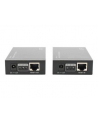 digitus Przedłużacz/Extender HDMI HDBaseT do 100m po Cat.5e, 4K 30Hz UHD, HDCP 1.4, IR, z audio (zestaw) - nr 24
