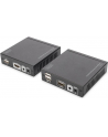 digitus Przedłużacz/Extender KVM HDMI HDBaseT do 70m po Cat.5e/6 4K 30Hz UHD, HDCP 1.4, IR, audio (zestaw) - nr 24