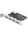 digitus Karta rozszerzeń/Kontroler USB 3.0 PCI Express, 4xUSB 3.0, Chipset: VL805 - nr 11