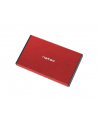 natec Kieszeń zewnętrzna HDD/SSD Sata Rhino Go 2,5 USB 3.0 czerwona - nr 24