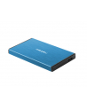 natec Kieszeń zewnętrzna HDD/SSD Sata Rhino Go 2,5 USB 3.0 niebieska - nr 9