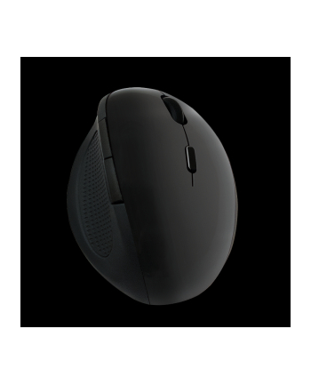 logilink Radiowa mysz optyczna 2.4GHz 1600dpi czarna ergonomiczna