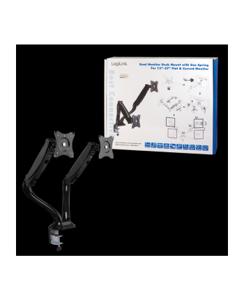 logilink Uchwyt na 2 monitory 13-27 VESA, max. 6kg
