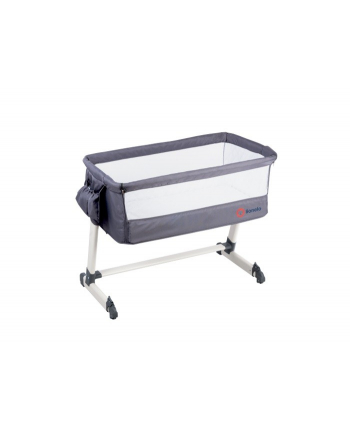 lionelo Łóżeczko dostawne Theo ciemny szary