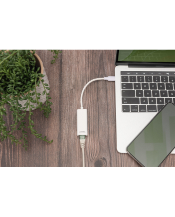 digitus Karta sieciowa przewodowa USB 3.0 Typ C do Gigabit Ethernet 10/100/1000Mbps nr 2