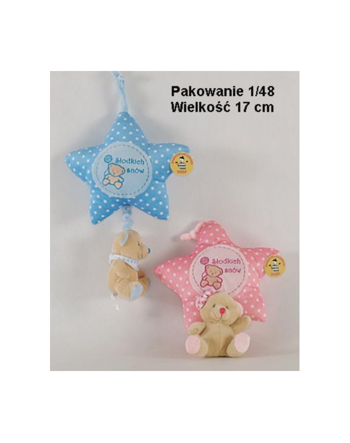 deef Gwiazdka Różowa/Niebieska z Misiem 03247 główny