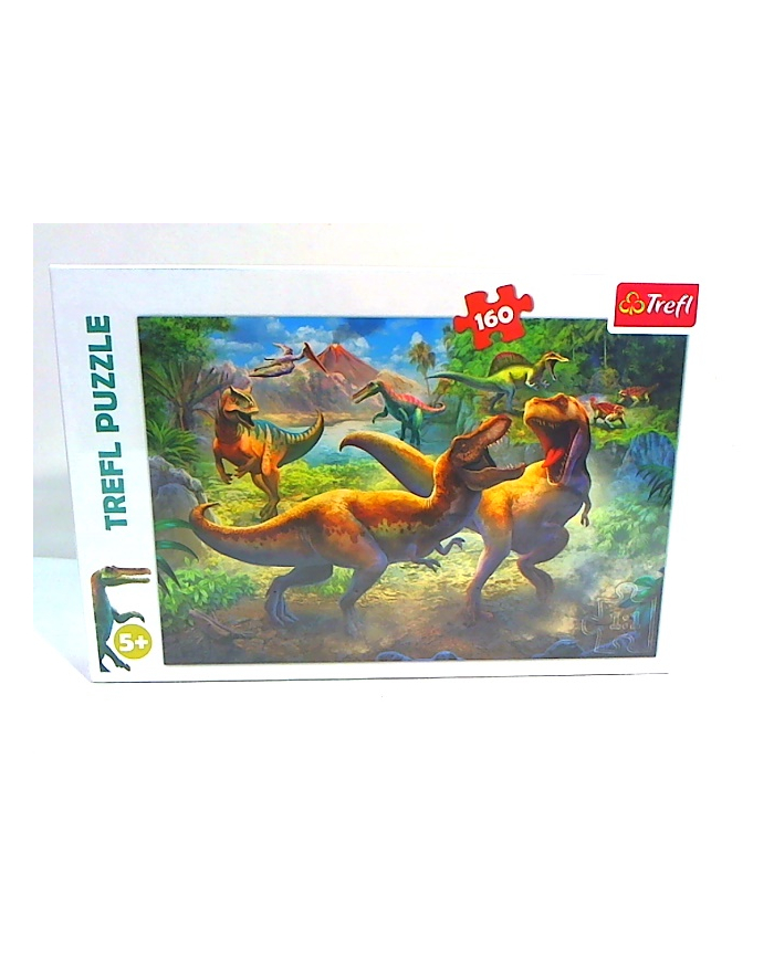 Puzzle 160el - Walczące Tyranozaury 15360 TREFL główny
